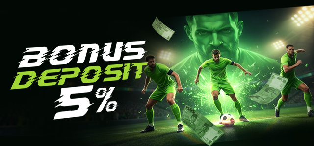 PROMO BONUS DEPOSIT HARIAN 5%	
