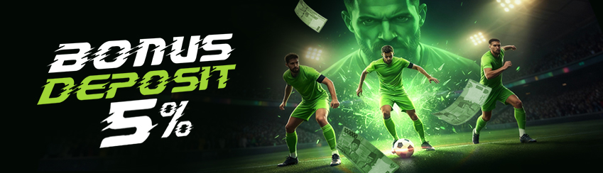 PROMO BONUS DEPOSIT HARIAN 5%	